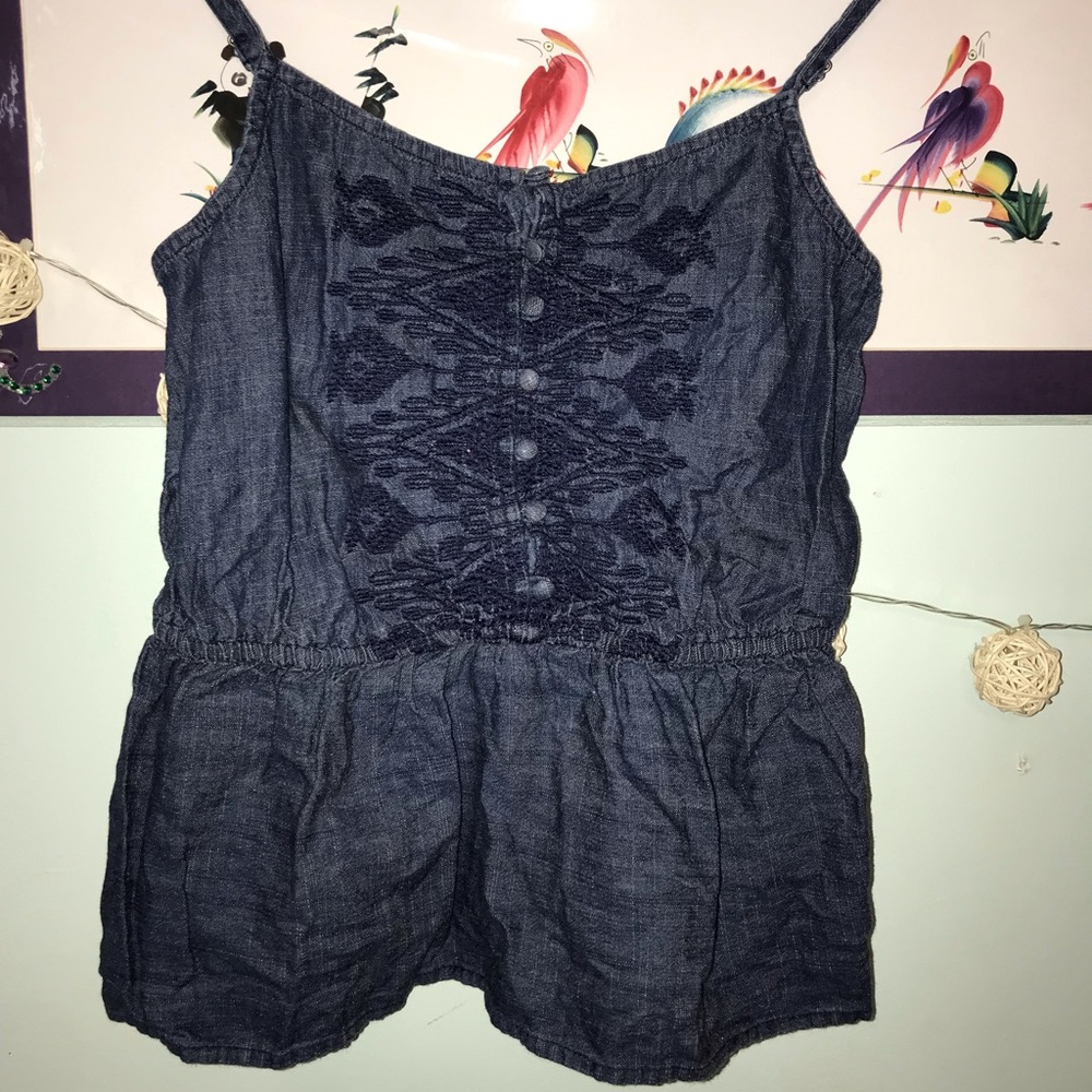 Denim Tank Top